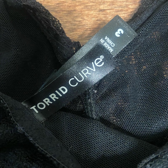 Torrid Black Lace Bralette - Picture 3 of 3